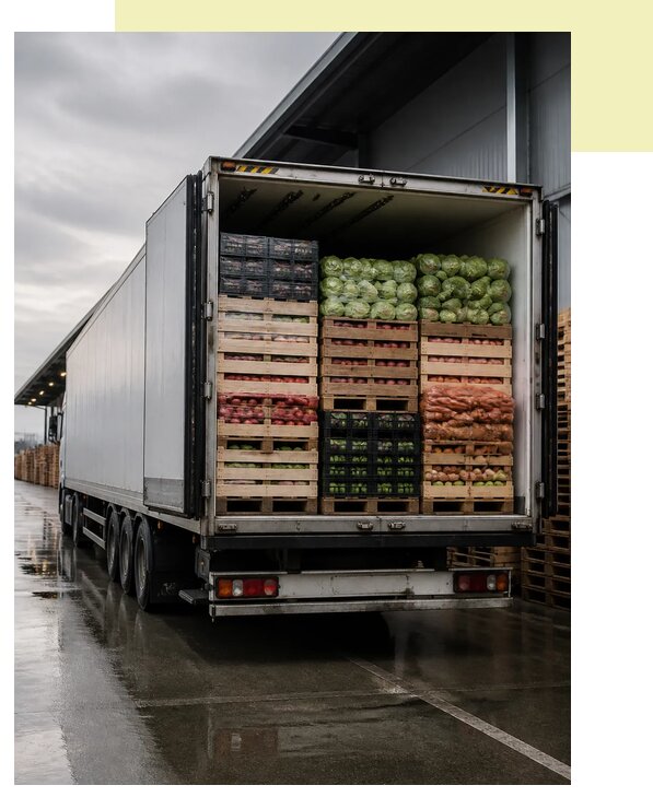 Перевозка плодоовощной продукции в Тару по цене от 5144 р. | Агросервис-Тар